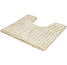Tapis de toilette à rayures