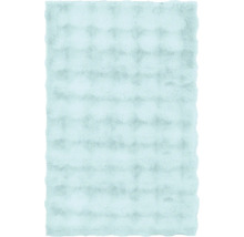 Rechteckiger Teppich mit flauschiger Textur
