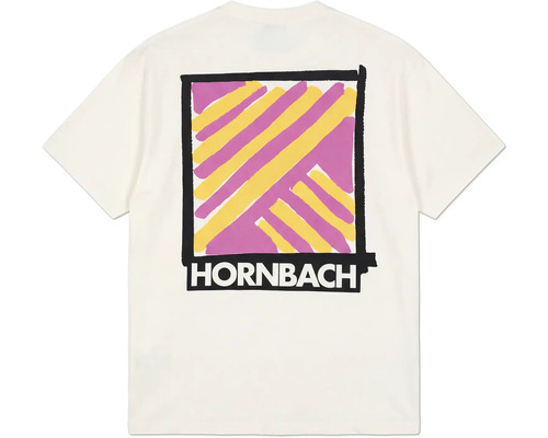 T-shirt avec logo Hornbach et motif abstrait