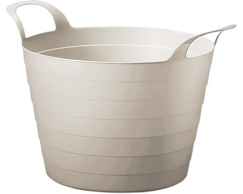 Seau flexible avec poignées