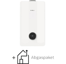 Logo Bosch avec kit d'évacuation des gaz brûlés correspondant