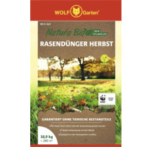 Wolf Garten Natur Bio Rasendünger Herbst, 18,9 Kilogramm Packung