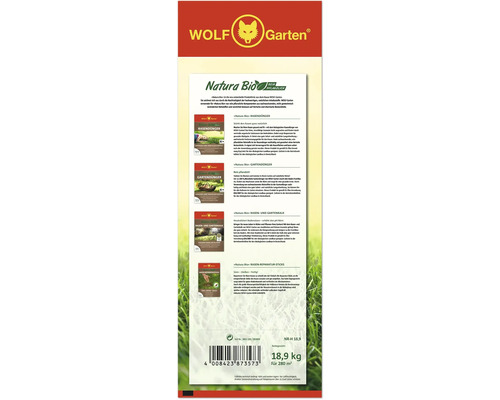 Wolf Garten Natura Bio Produktlinie für Rasen- und Gartenpflege