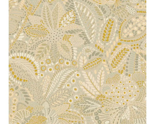 Papier peint fleuri avec motif floral pour espaces de vie