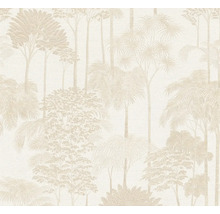 Papier peint avec motif d'arbres pour la décoration murale