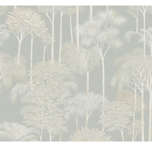 Papier peint avec motif d'arbres pour la décoration murale