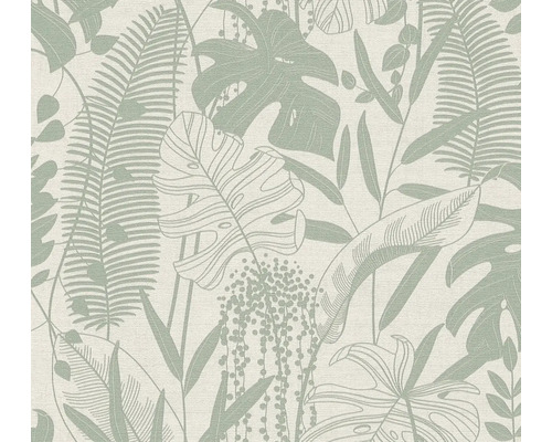 Papier peint avec motifs végétaux