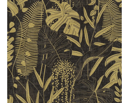 Papier peint avec motif de plantes tropicales