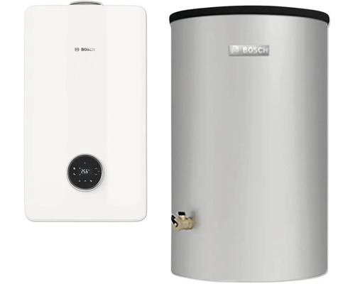 Deux chauffe-eau Bosch pour l'alimentation en eau chaude