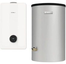 Deux chauffe-eau Bosch côte à côte.