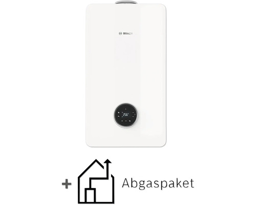 Logo Bosch, chauffage avec kit de gaz d'échappement