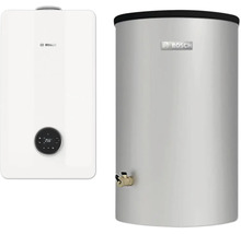 Deux chauffe-eau Bosch côte à côte.