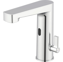 Robinet de lavabo sans contact avec levier de réglage de la température pour la salle de bain