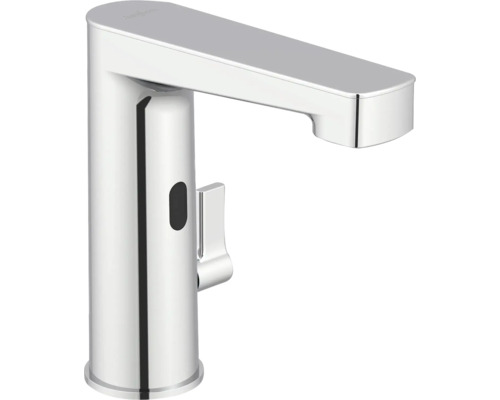 Robinet sans contact Jungborn KAPPA chrome Robinet de lavabo sans contact avec levier