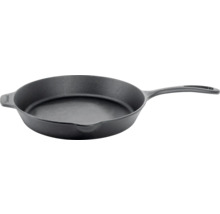 Poêle en fonte avec manche