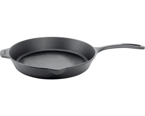 Poêle en fonte avec manche