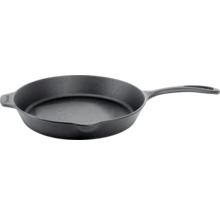 Poêle en fonte avec manche