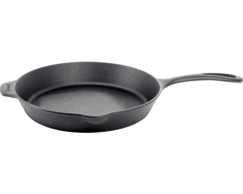 Poêle en fonte avec manche