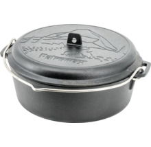 Petromax faitout en fonte avec couvercle et anse de transport