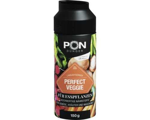 Engrais longue durée PON Perfect Veggie pour plantes comestibles, 150 grammes