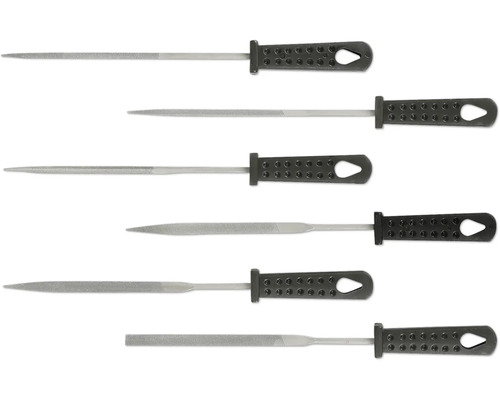 Satz Nadelfeilen mit Kunststoffgriff