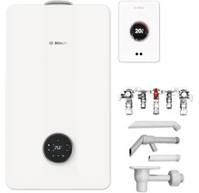 Chaudière à condensation gaz Bosch avec accessoires