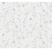 Papier peint à motif floral