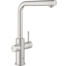 Robinet de cuisine avec bec haut et douchette extractible