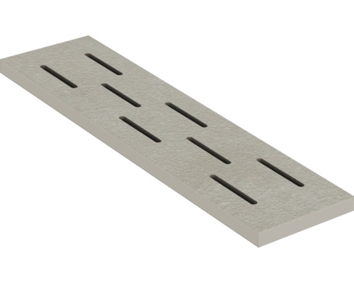 Beton-Entwässerungsrinne mit Schlitzen