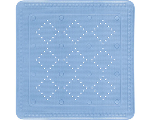 Quadratische Badewannenmatte mit Saugnäpfen