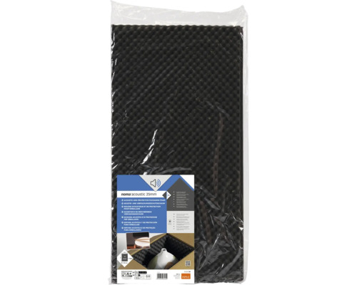 Mousse d'emballage acoustique et de protection Noma Acoustic 25 millimètres