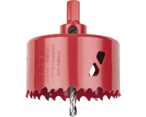 Scie cloche avec foret de centrage