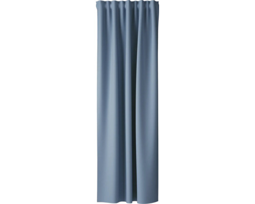 Blauer Vorhang