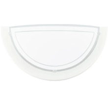 Plafonnier demi-lune