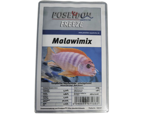 Poseidon Freeze Malawimix Fischfutter