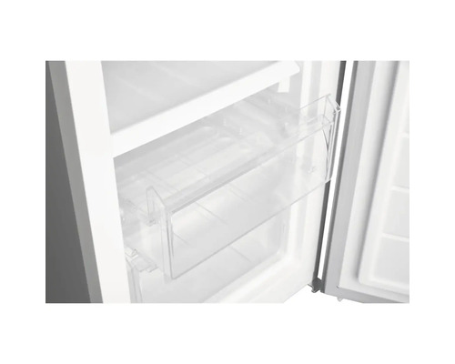 Intérieur d'un réfrigérateur avec tiroir transparent