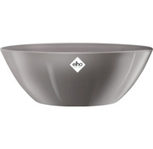 Grauer Blumentopf mit Elho Logo
