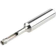 Foret à verre avec tige en métal