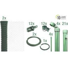 Clôture complète en grillage avec rouleau de grillage, fil de ligature, fil de tension, contrefiche de clôture, poteau de clôture et accessoires avec une garantie de dix ans