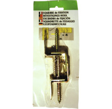 Equerre de fixation avec vis dans l'emballage