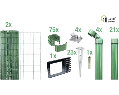 Composants pour systèmes de clôture avec une garantie de dix ans