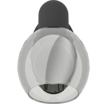 Plafonnier sphérique avec abat-jour transparent