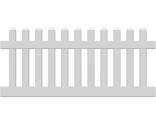 Illustration d'une clôture à piquets