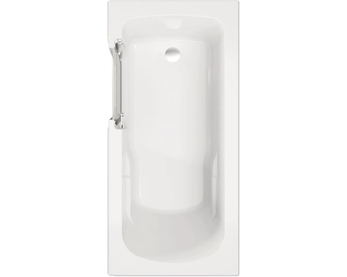 Badewanne mit Badewannenaufsatz