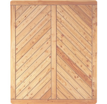 Holzpaneel mit Fischgrätenmuster für den Innenausbau