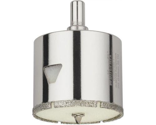 Scie cloche diamantée avec foret de centrage, diamètre 60 millimètres