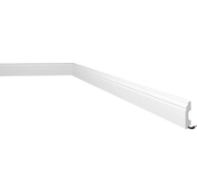 Plinthe avec conduit de câbles