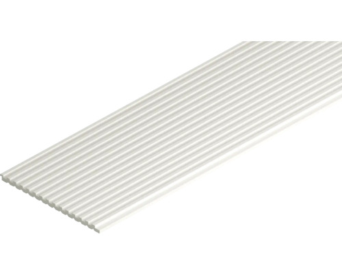 Panneau en plastique avec assemblage rainure et languette