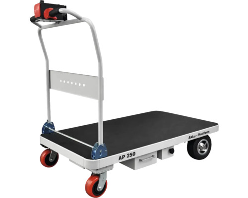Akku Plattformwagen AP 250 mit Rollen