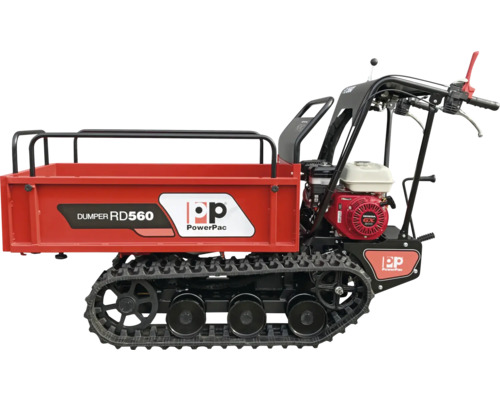 PowerPac Raupendumper RD560 für den Transport von Materialien